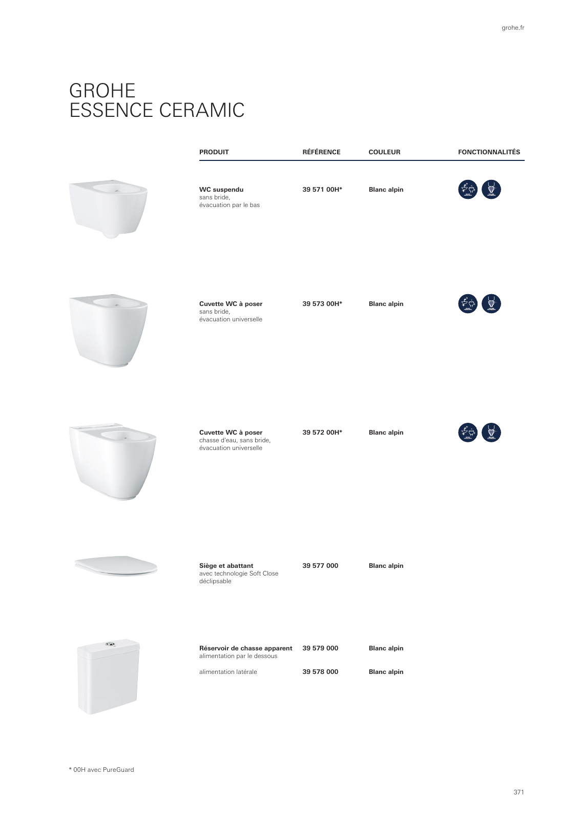 Vorschau GROHE-Bath-Brochure_fr-fr Seite 375
