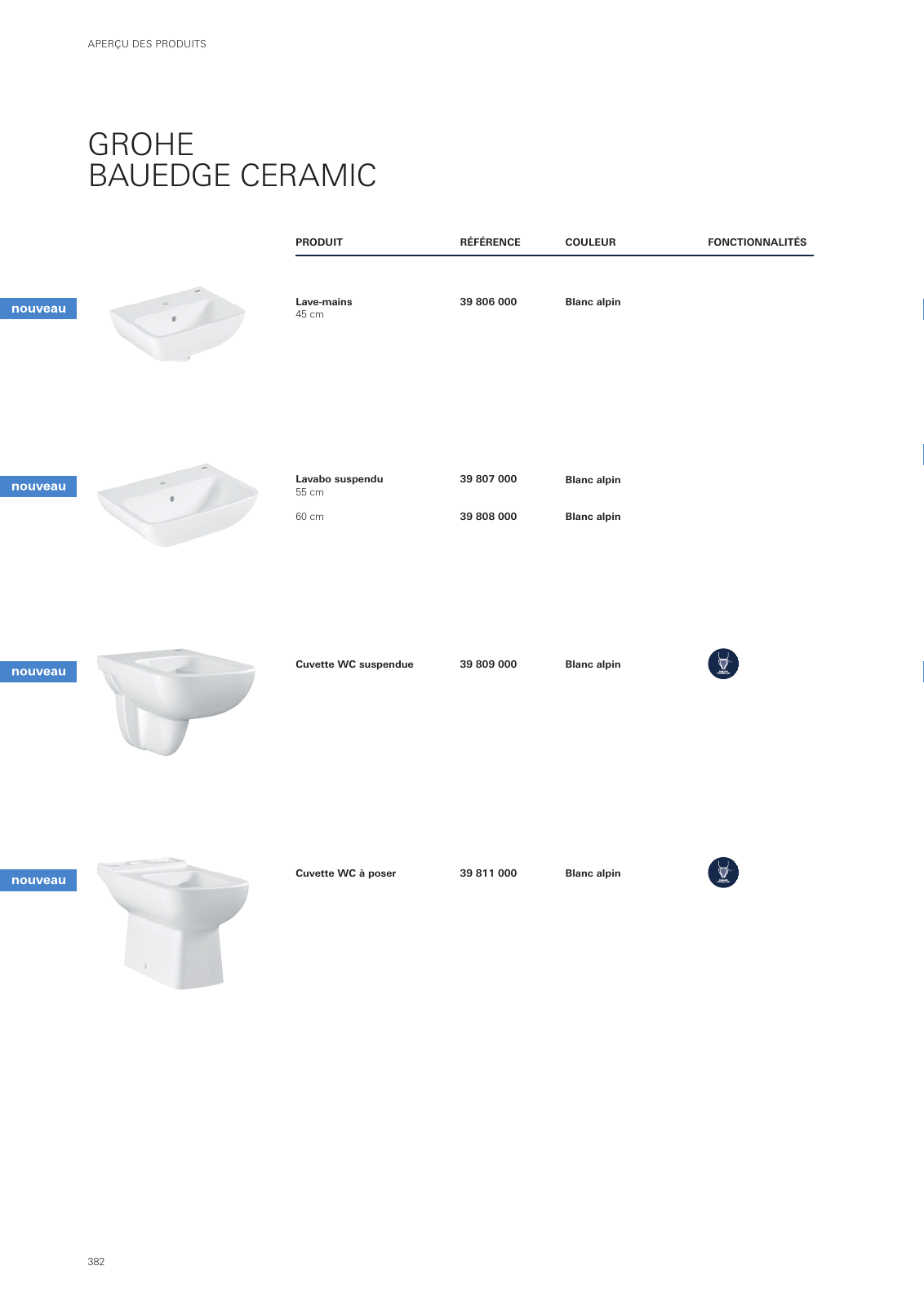 Vorschau GROHE-Bath-Brochure_fr-fr Seite 386