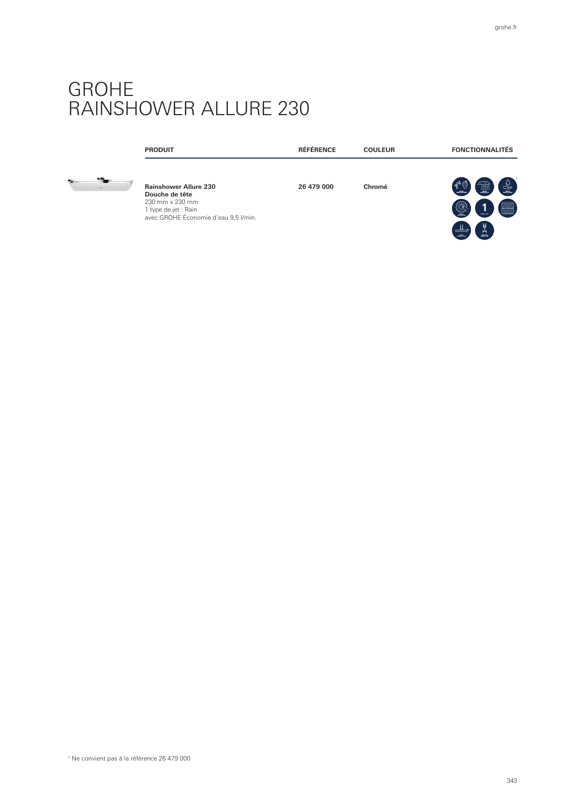Vorschau GROHE-Bath-Brochure_fr-fr Seite 347