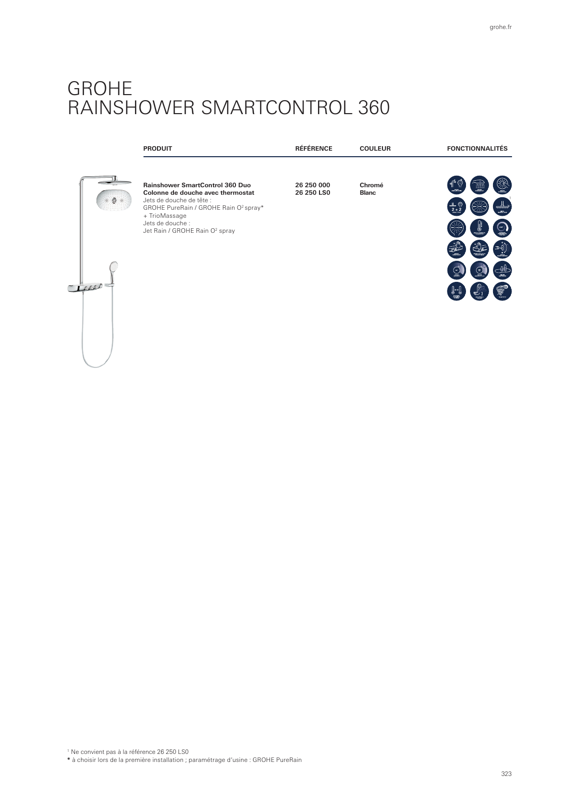 Vorschau GROHE-Bath-Brochure_fr-fr Seite 327