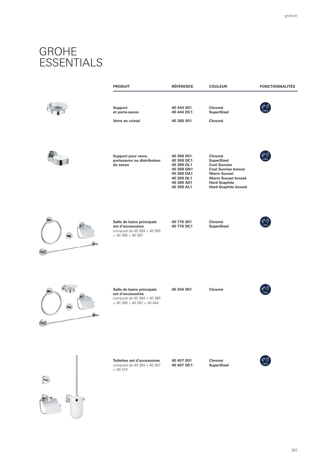 Vorschau GROHE-Bath-Brochure_fr-fr Seite 401