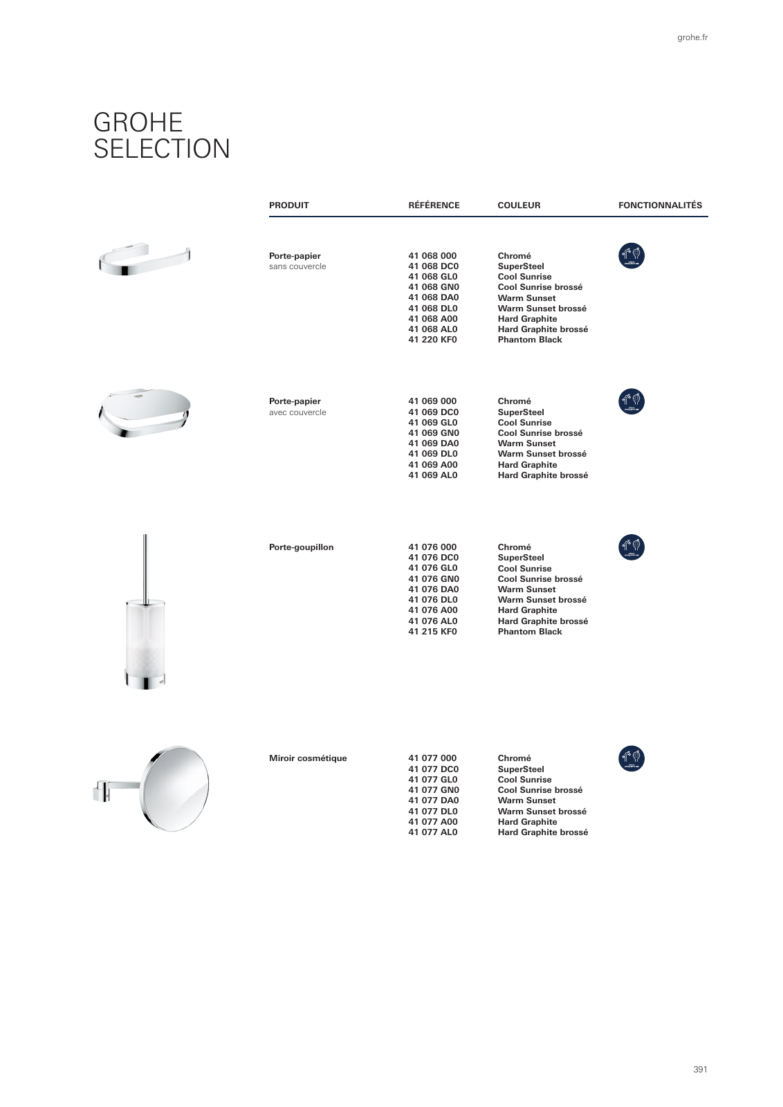 Vorschau GROHE-Bath-Brochure_fr-fr Seite 395