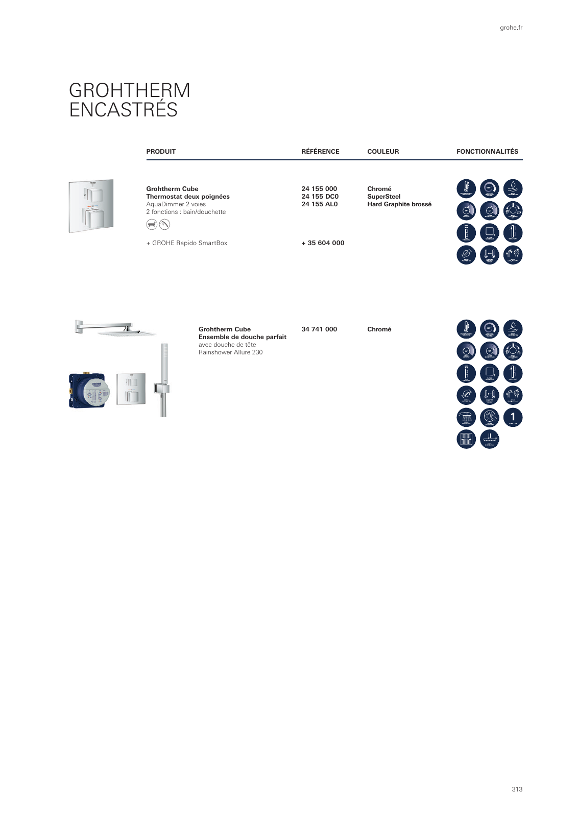 Vorschau GROHE-Bath-Brochure_fr-fr Seite 317