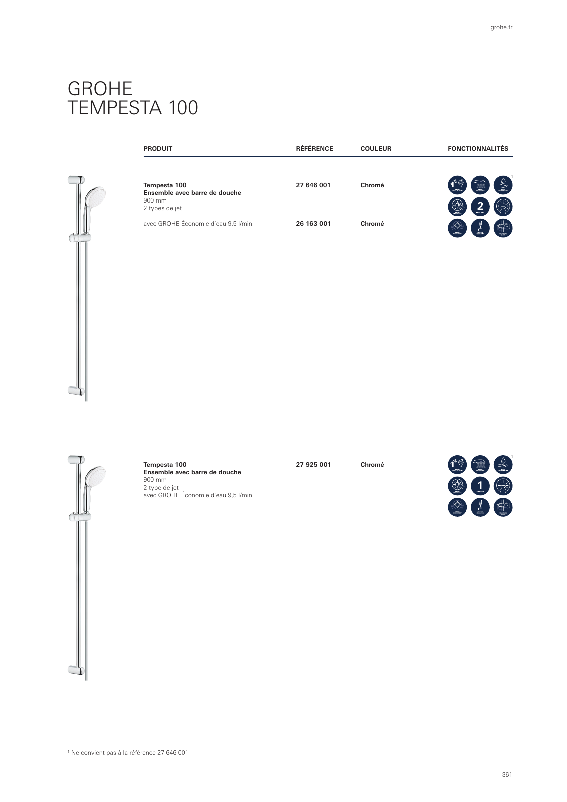 Vorschau GROHE-Bath-Brochure_fr-fr Seite 365
