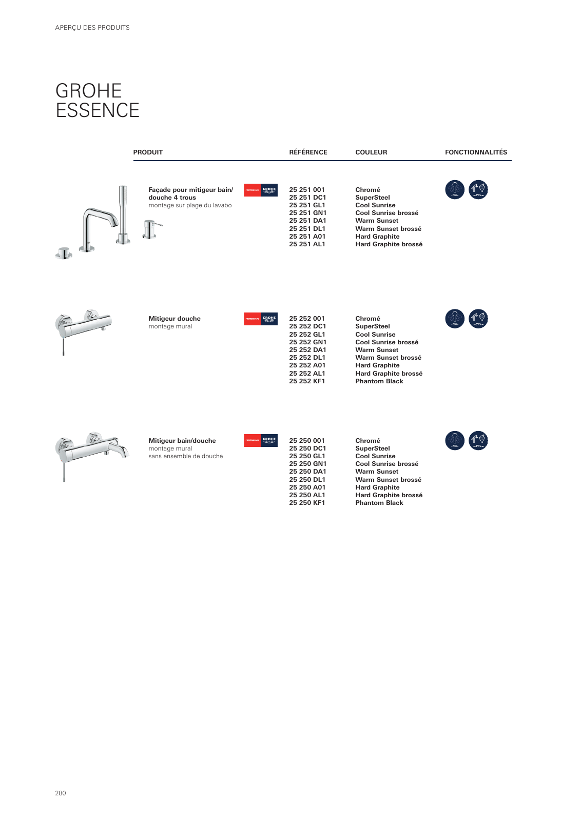 Vorschau GROHE-Bath-Brochure_fr-fr Seite 284