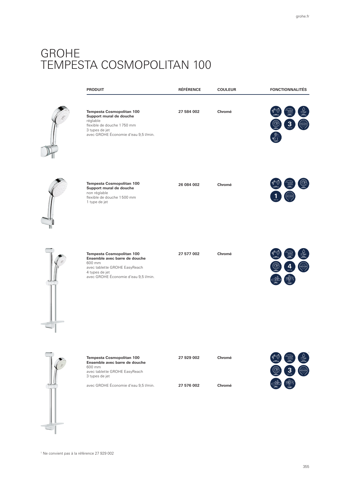 Vorschau GROHE-Bath-Brochure_fr-fr Seite 359