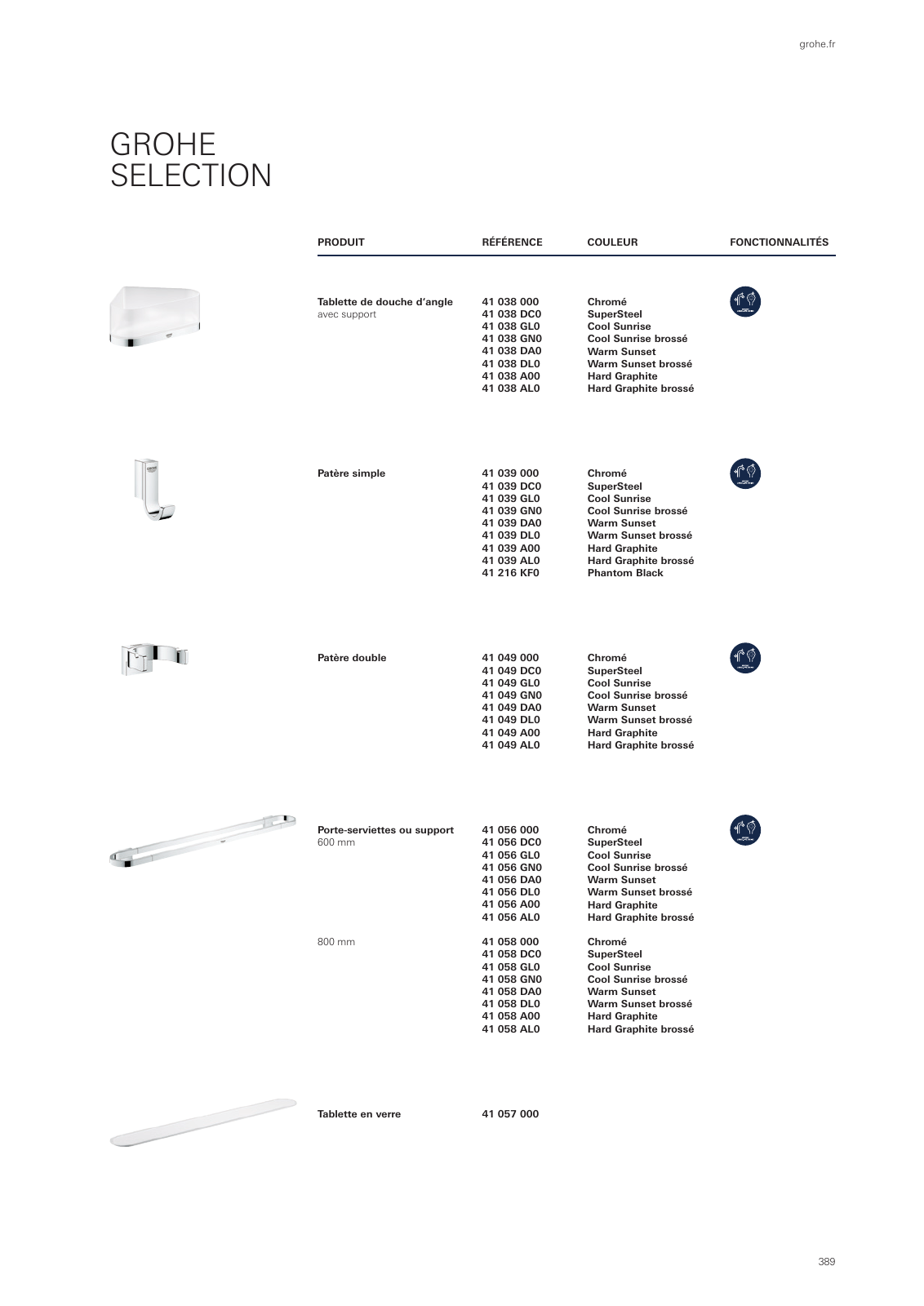 Vorschau GROHE-Bath-Brochure_fr-fr Seite 393