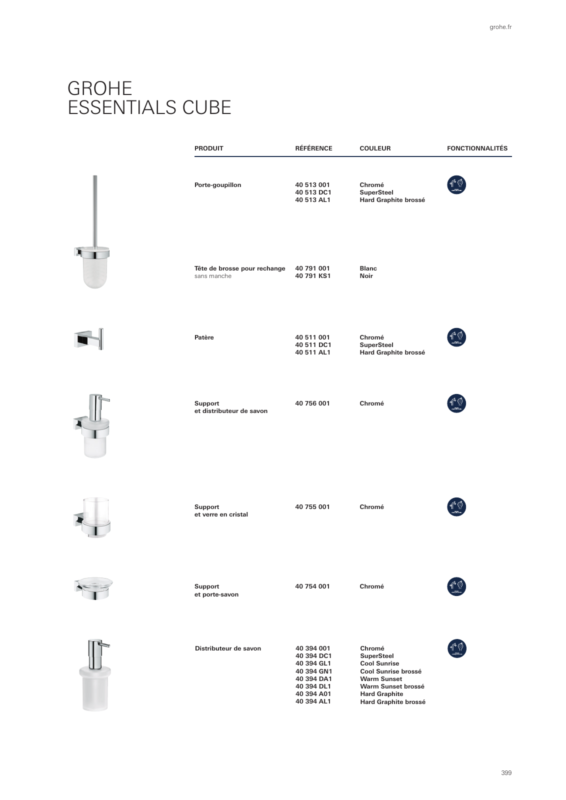 Vorschau GROHE-Bath-Brochure_fr-fr Seite 403