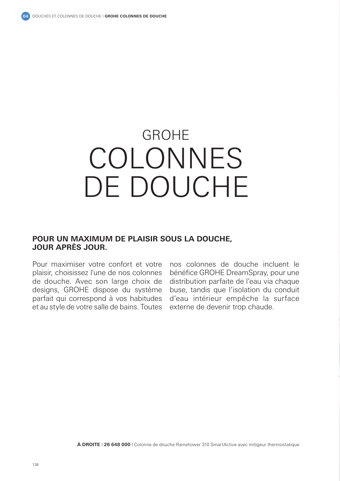 Vorschau GROHE-Bath-Brochure_fr-fr Seite 142