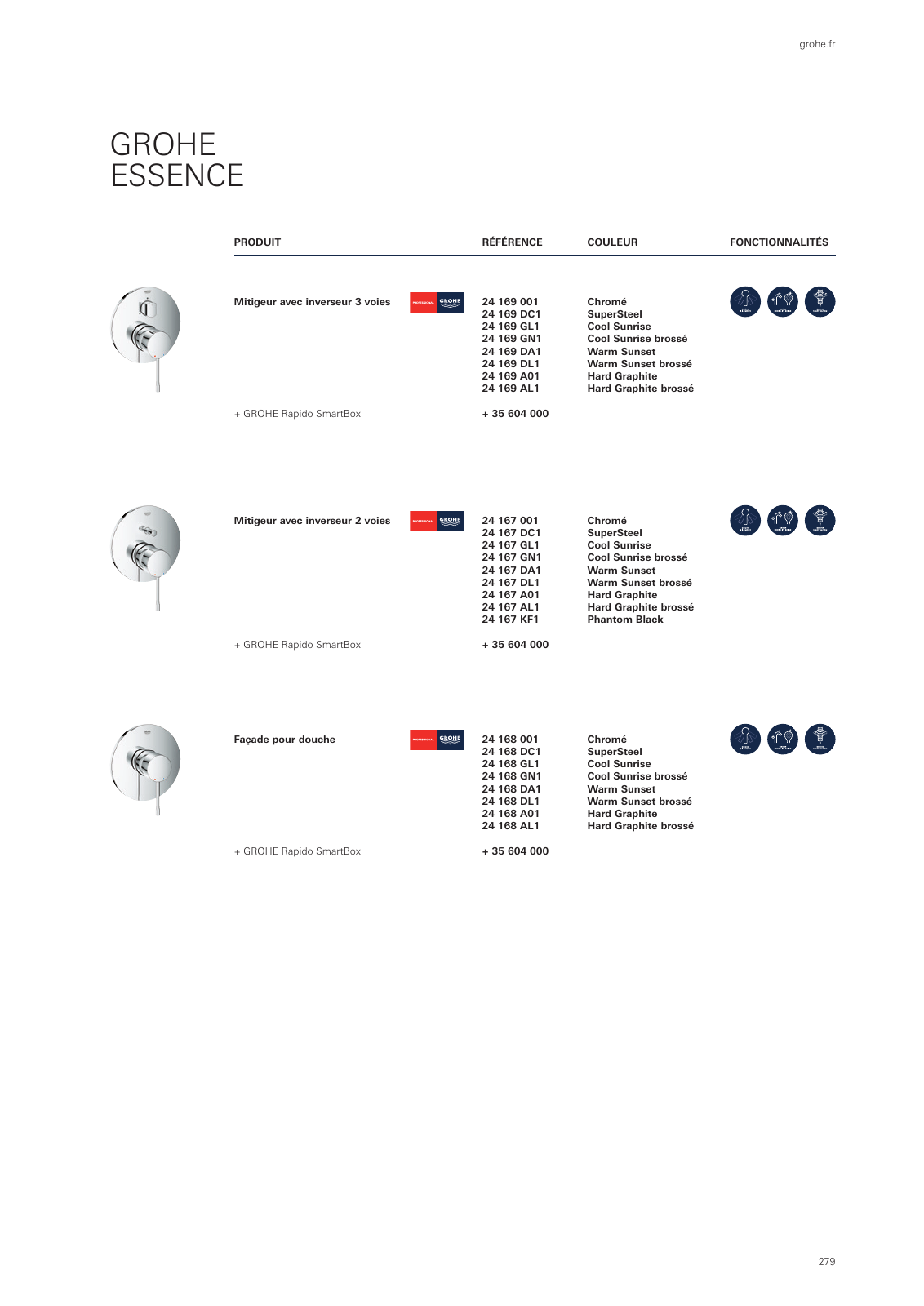 Vorschau GROHE-Bath-Brochure_fr-fr Seite 283