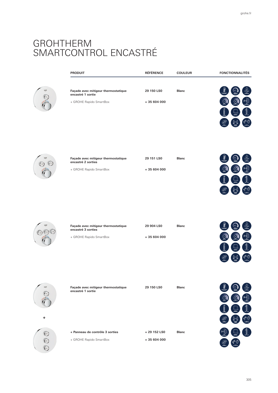 Vorschau GROHE-Bath-Brochure_fr-fr Seite 309