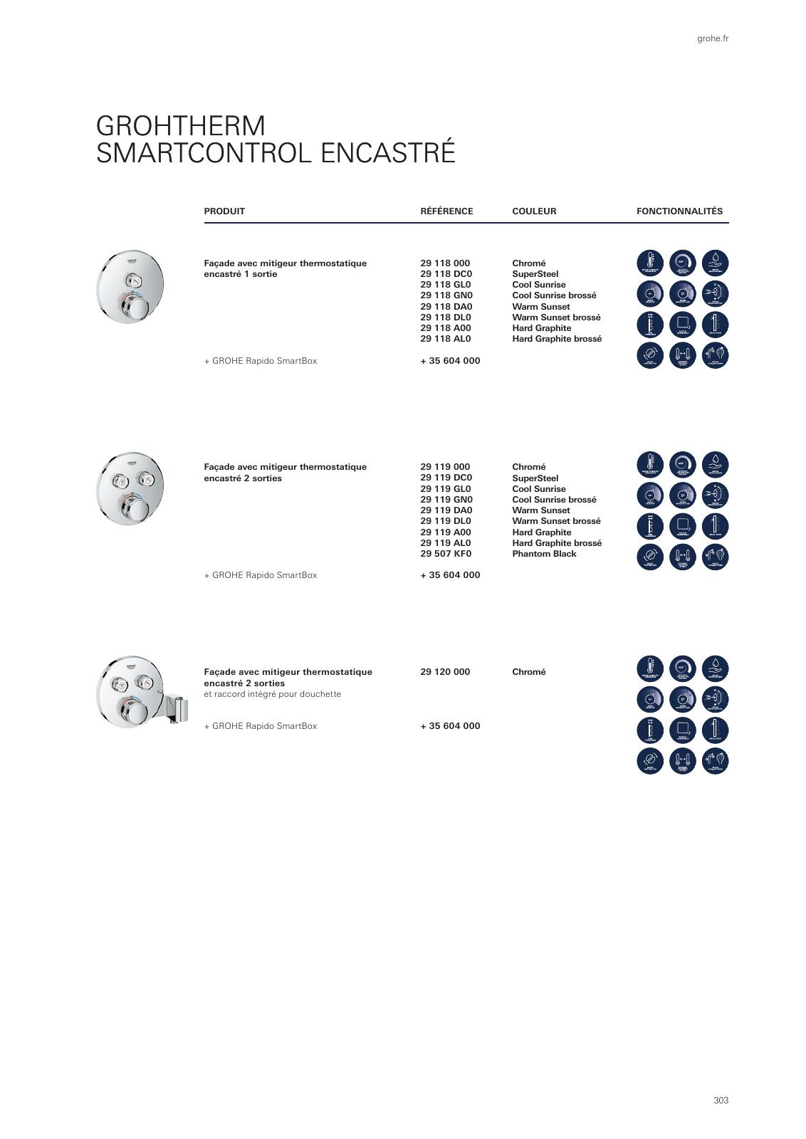Vorschau GROHE-Bath-Brochure_fr-fr Seite 307