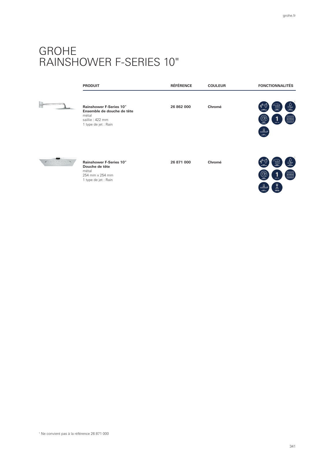 Vorschau GROHE-Bath-Brochure_fr-fr Seite 345