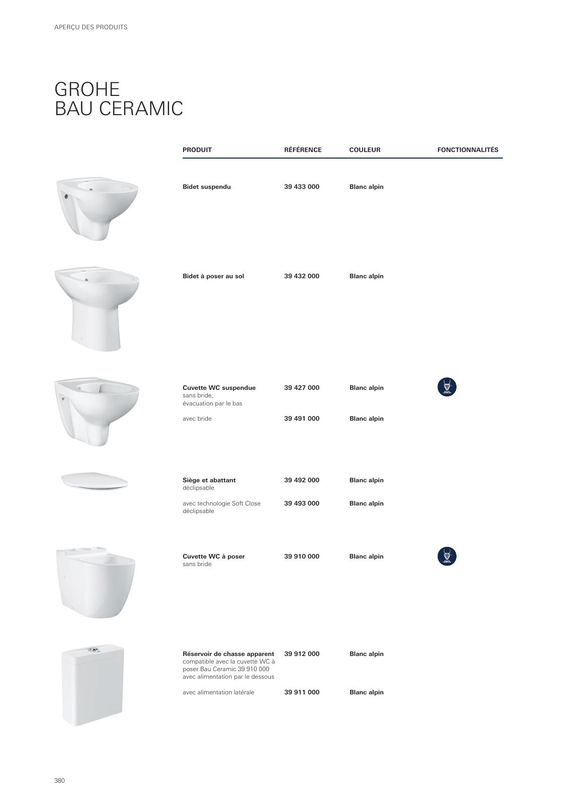 Vorschau GROHE-Bath-Brochure_fr-fr Seite 384