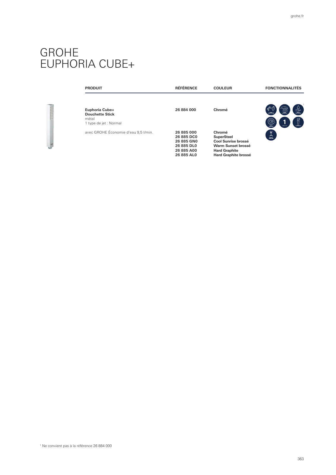 Vorschau GROHE-Bath-Brochure_fr-fr Seite 367