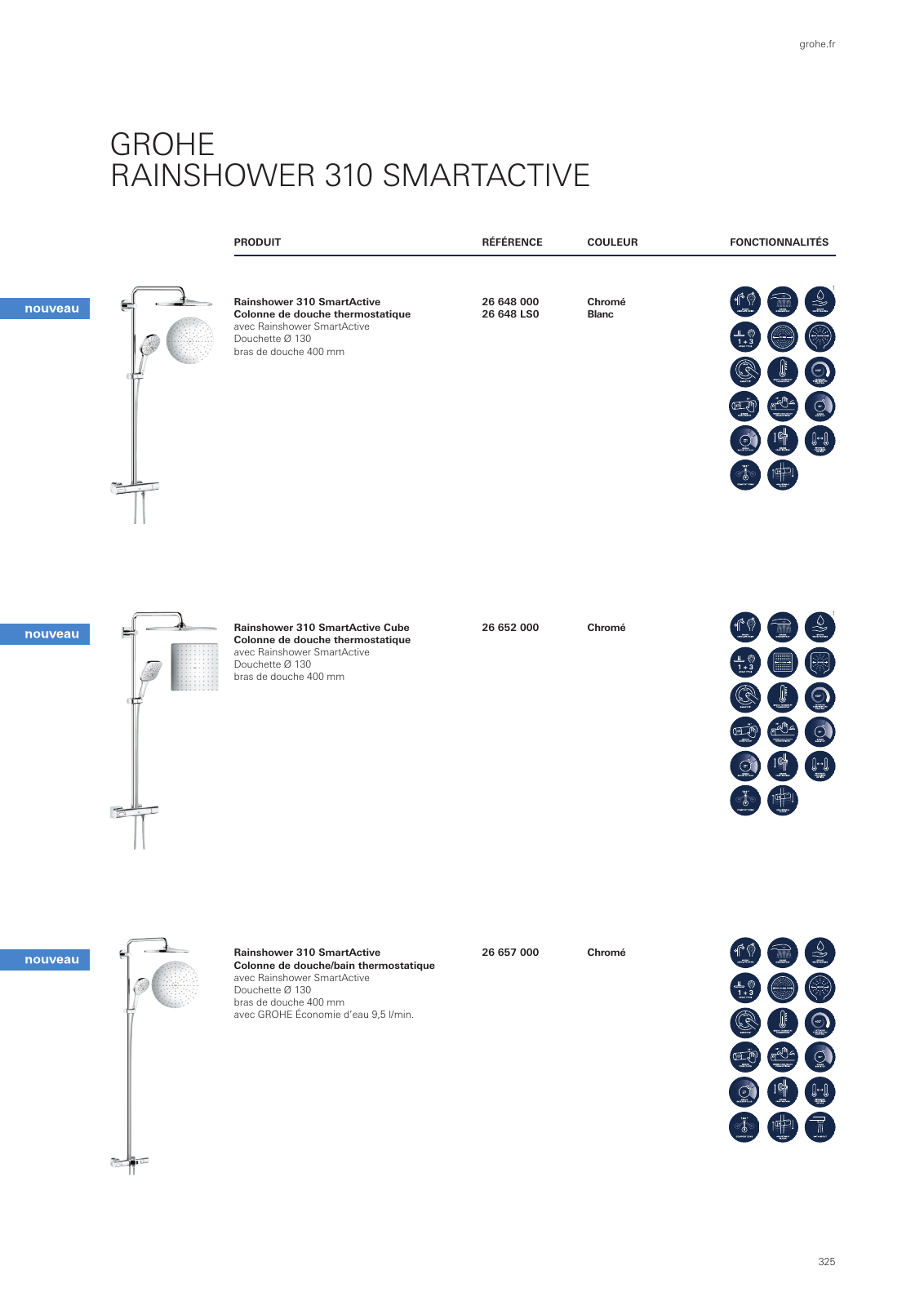 Vorschau GROHE-Bath-Brochure_fr-fr Seite 329