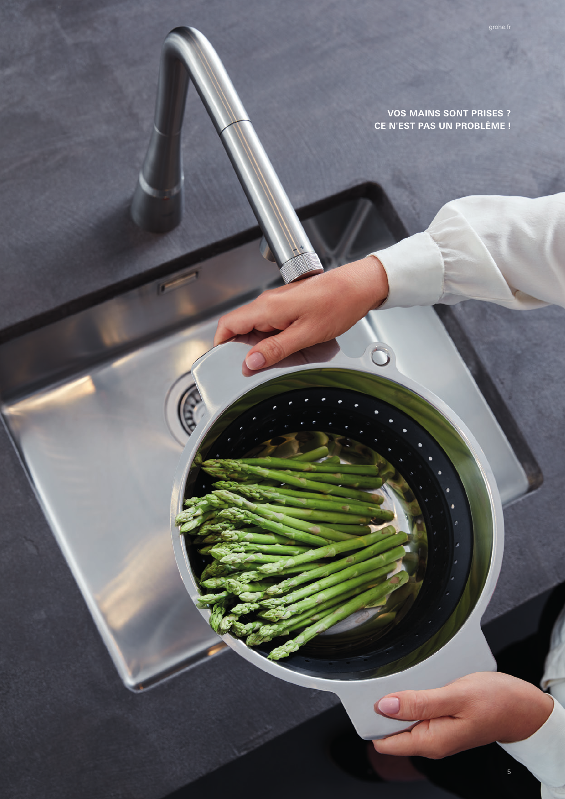 Vorschau GROHE-SmartControl-Kitchen-Leaflet_fr-fr Seite 5