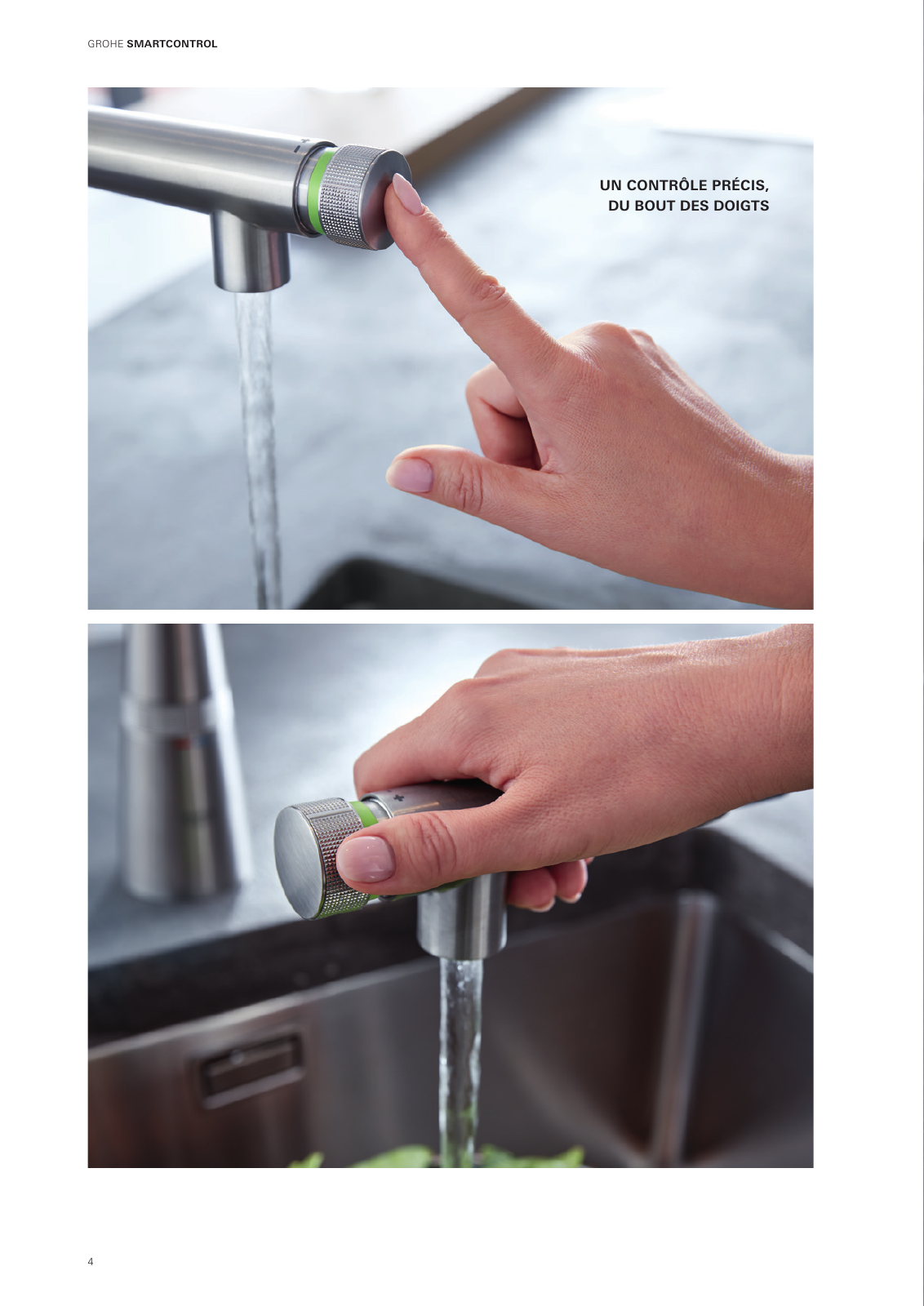 Vorschau GROHE-SmartControl-Kitchen-Leaflet_fr-fr Seite 4