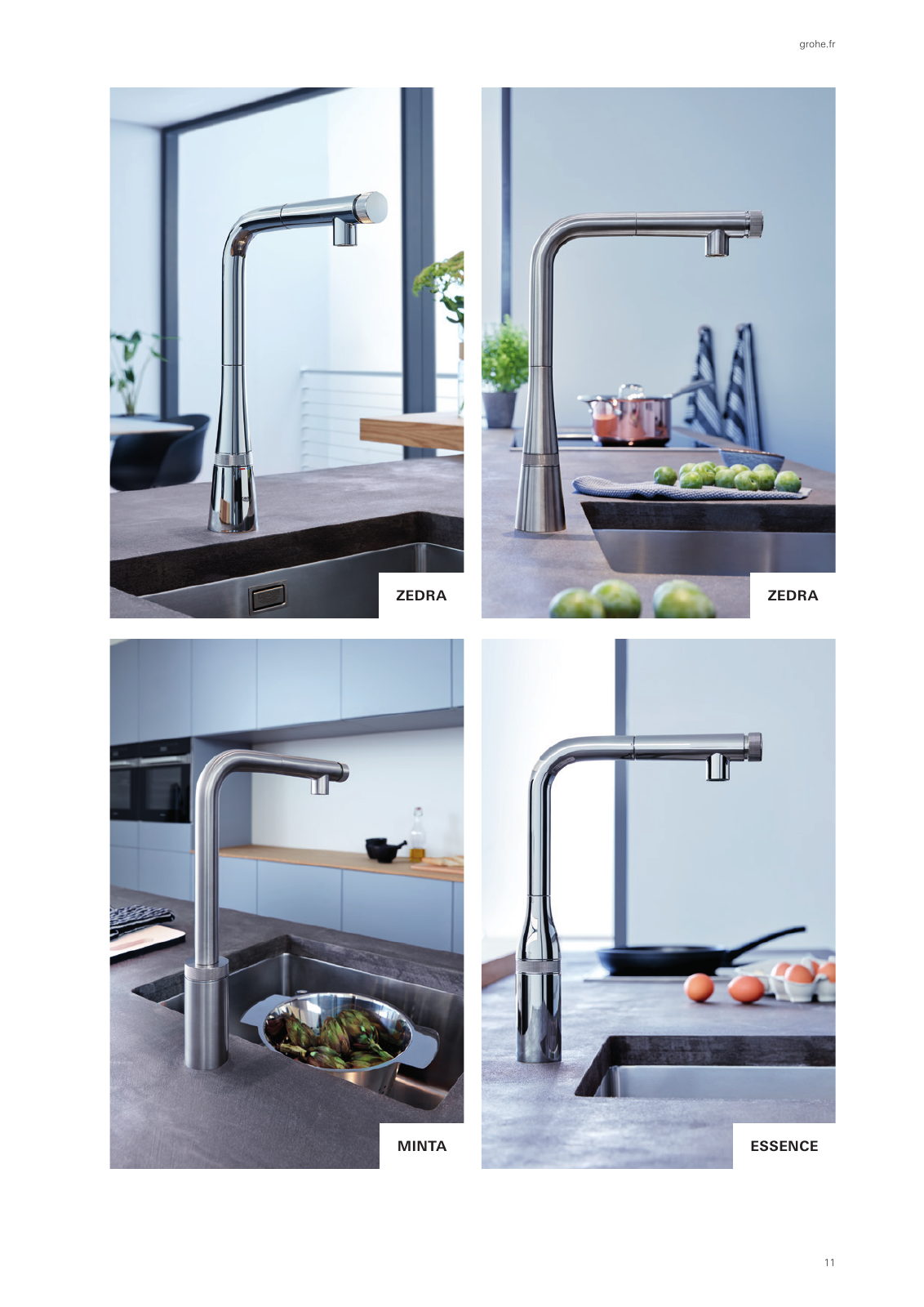 Vorschau GROHE-SmartControl-Kitchen-Leaflet_fr-fr Seite 11
