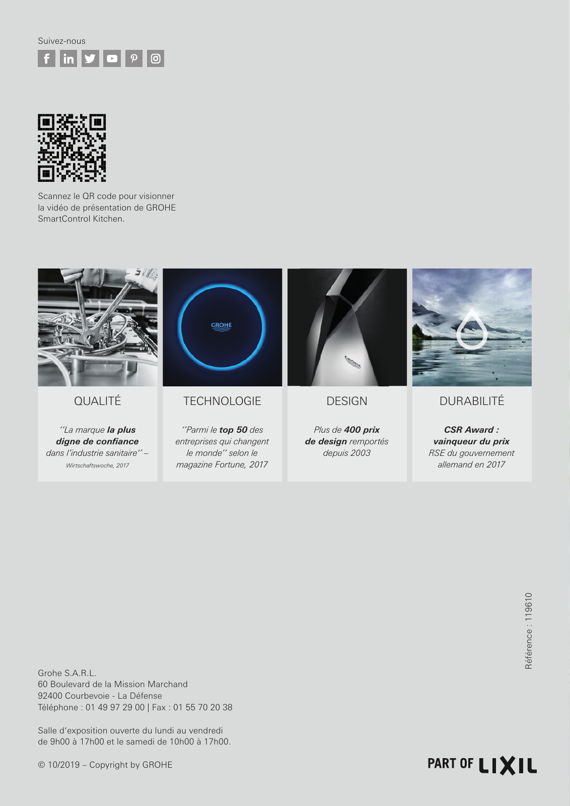 Vorschau GROHE-SmartControl-Kitchen-Leaflet_fr-fr Seite 12