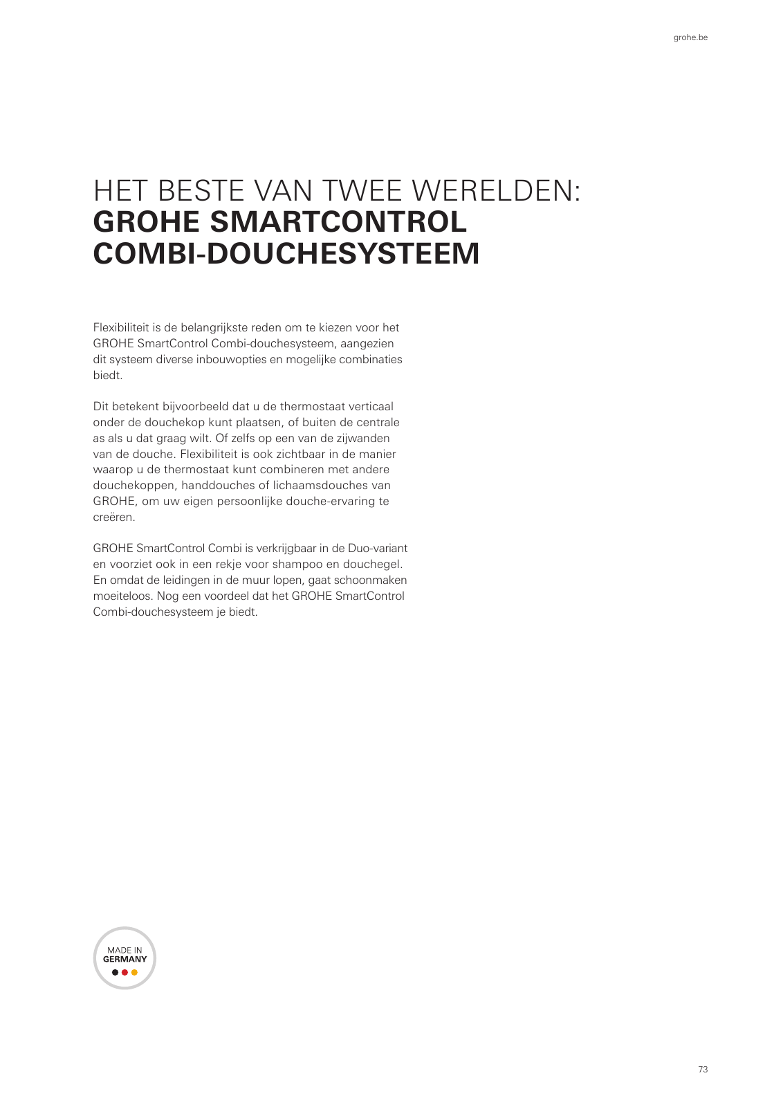 Vorschau SmartControl-Euphoria-G4-Brochure_nl-be Seite 73