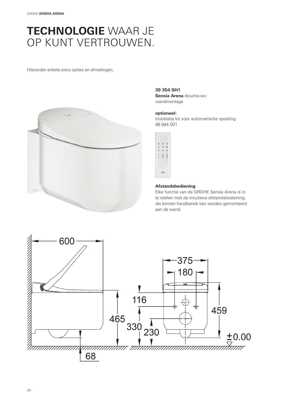 Vorschau GROHE-Sensia-Arena-Customer-Brochure_nl-nl Seite 24