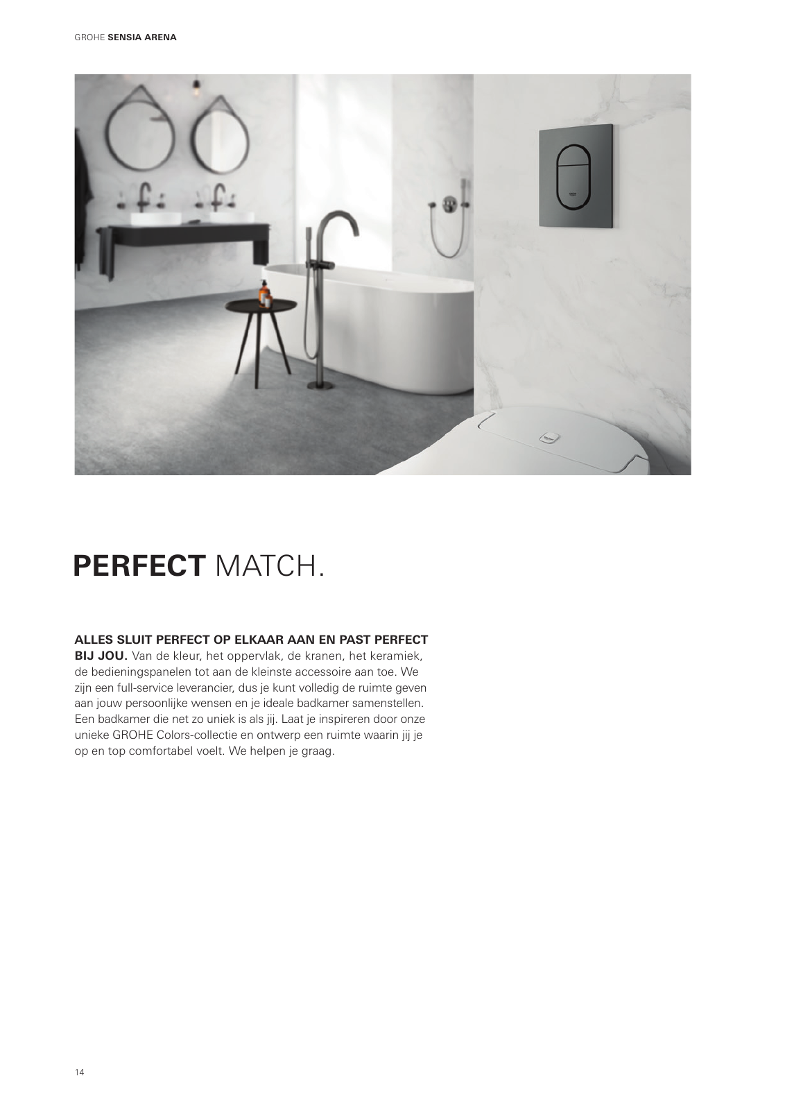 Vorschau GROHE-Sensia-Arena-Customer-Brochure_nl-nl Seite 14