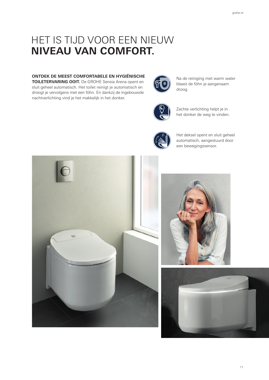 Vorschau GROHE-Sensia-Arena-Customer-Brochure_nl-nl Seite 11