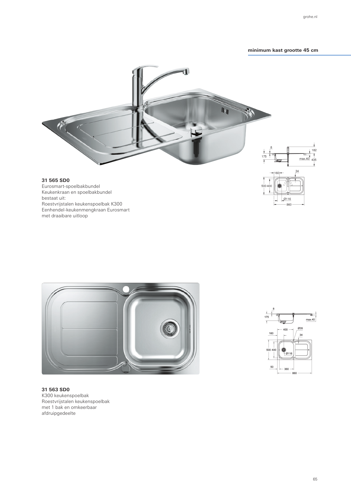 Vorschau Sinks-Brochure_nl-nl Seite 65