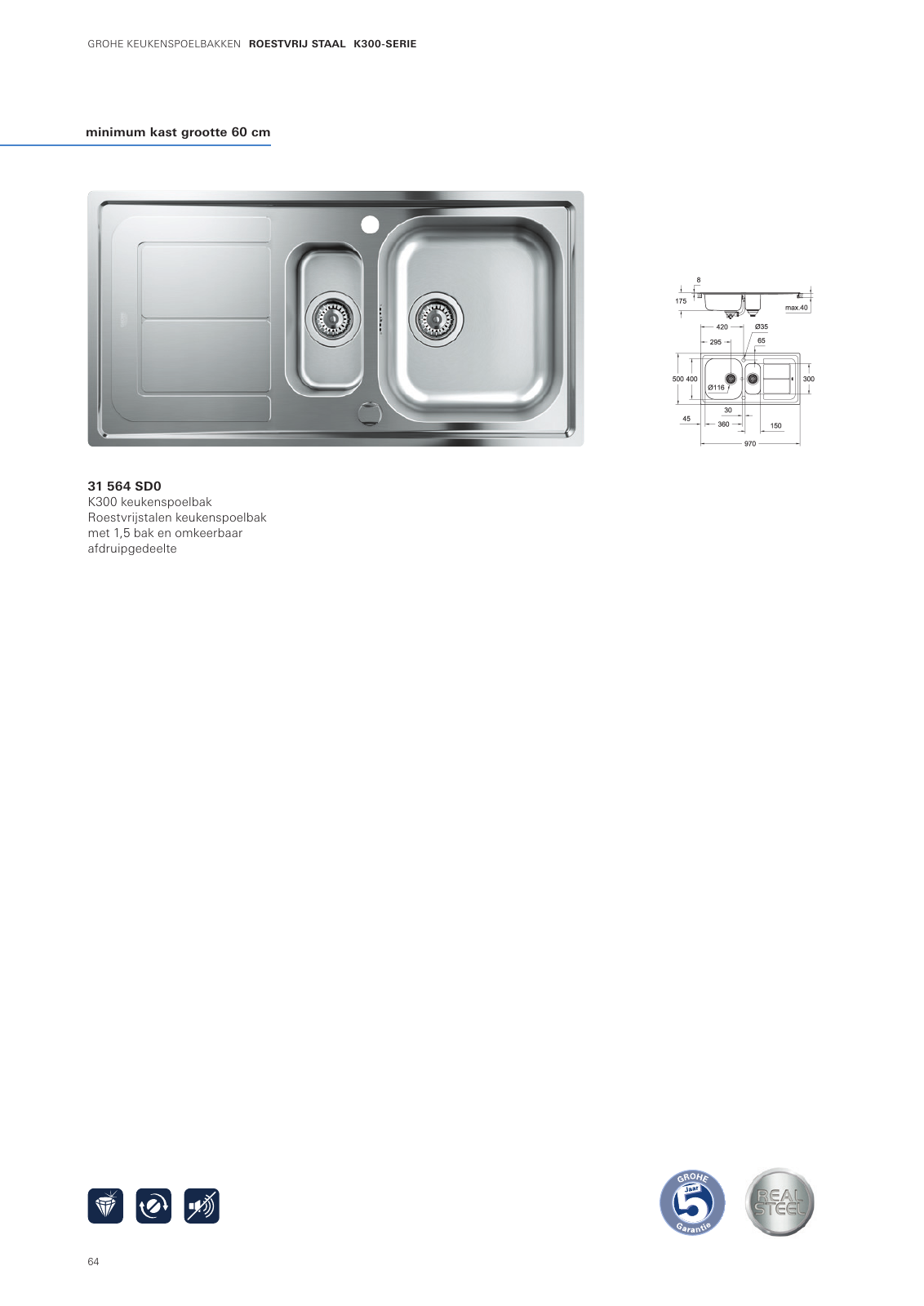 Vorschau Sinks-Brochure_nl-nl Seite 64