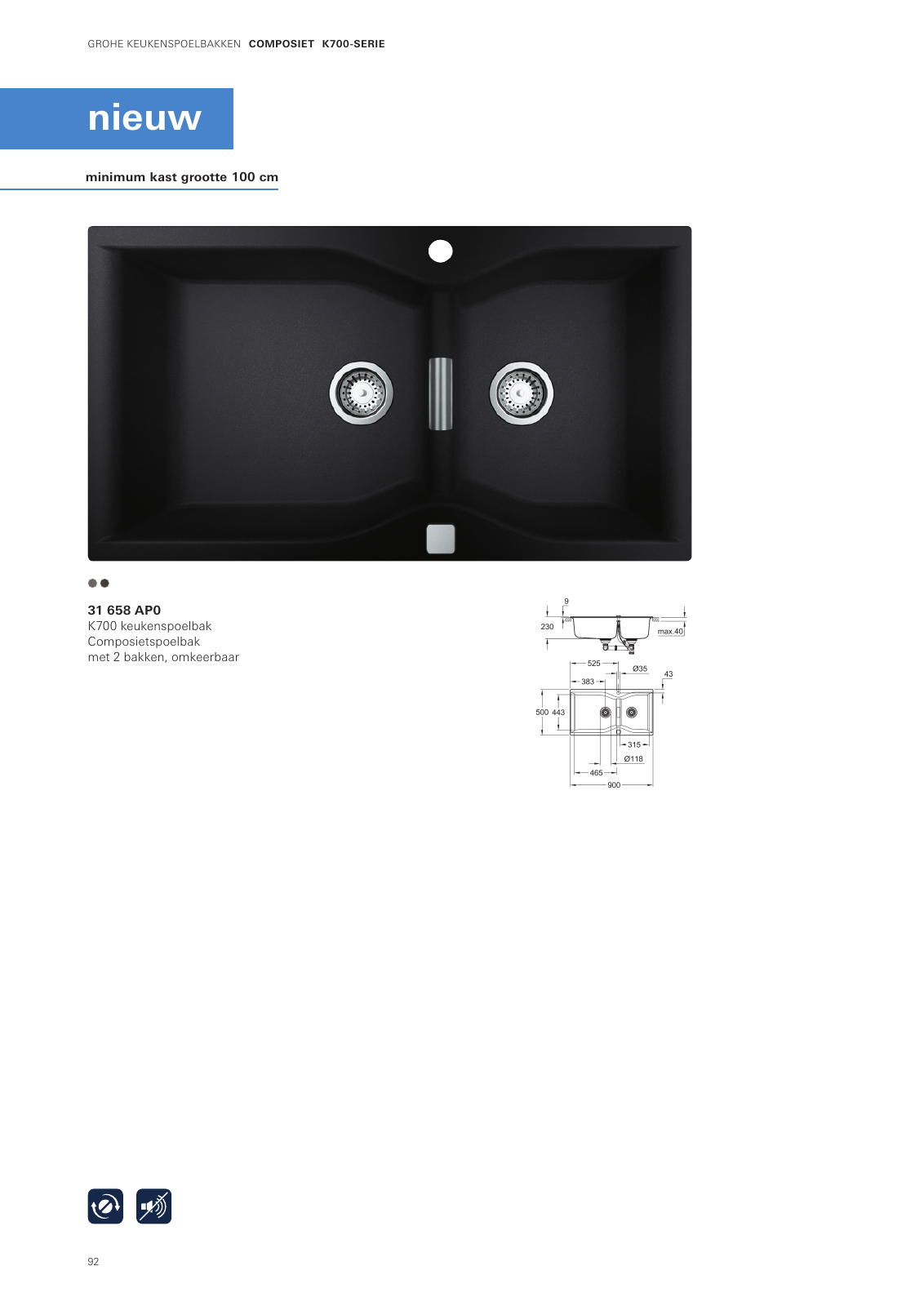 Vorschau Sinks-Brochure_nl-nl Seite 92