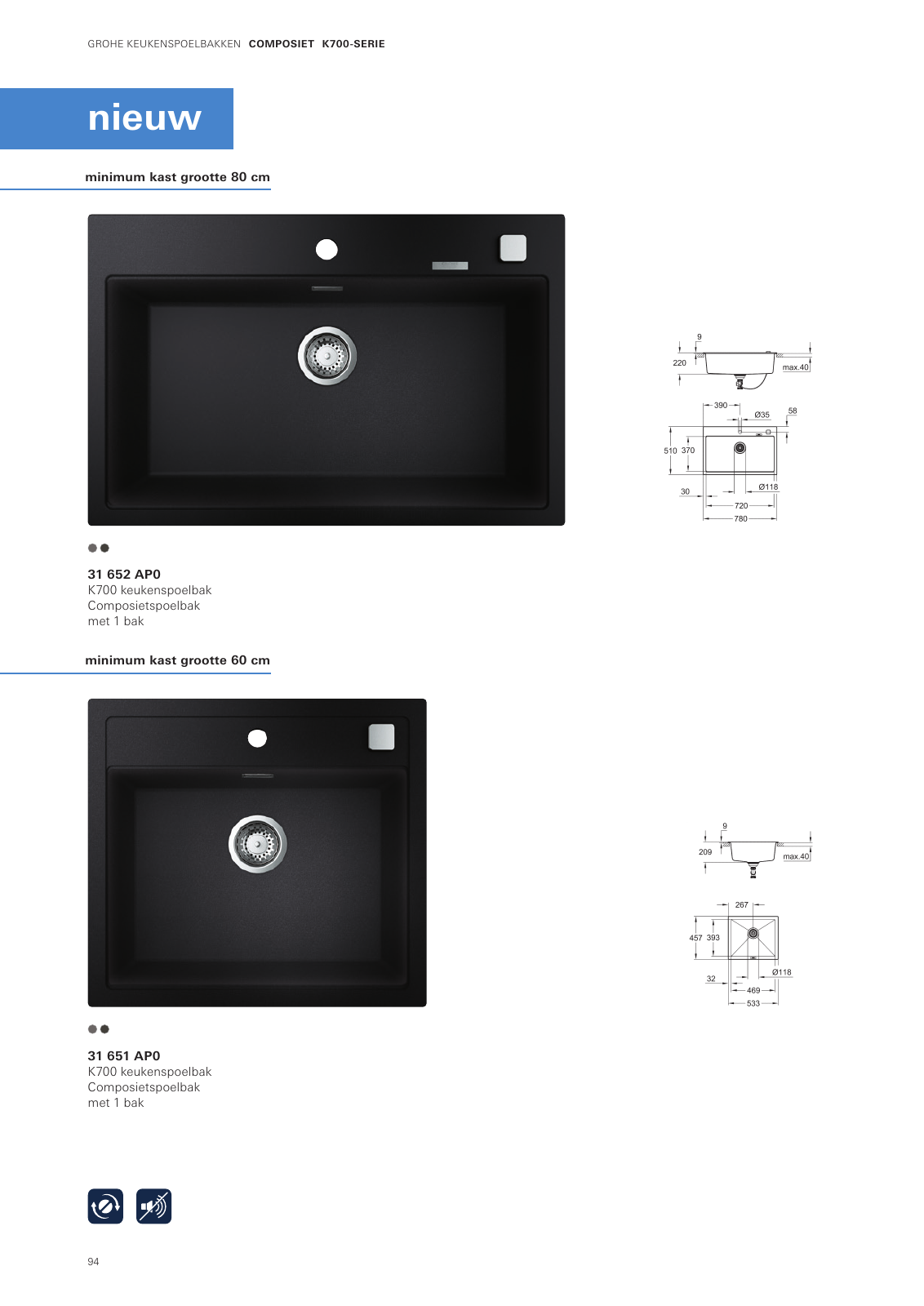 Vorschau Sinks-Brochure_nl-nl Seite 94