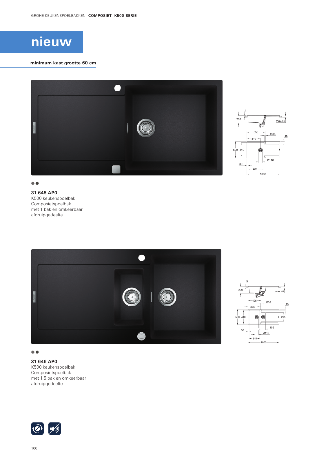 Vorschau Sinks-Brochure_nl-nl Seite 100