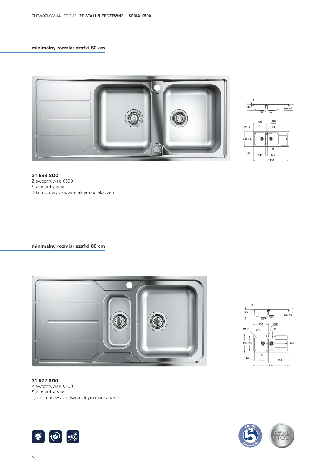 Vorschau Sinks-Brochure_pl-pl Seite 52