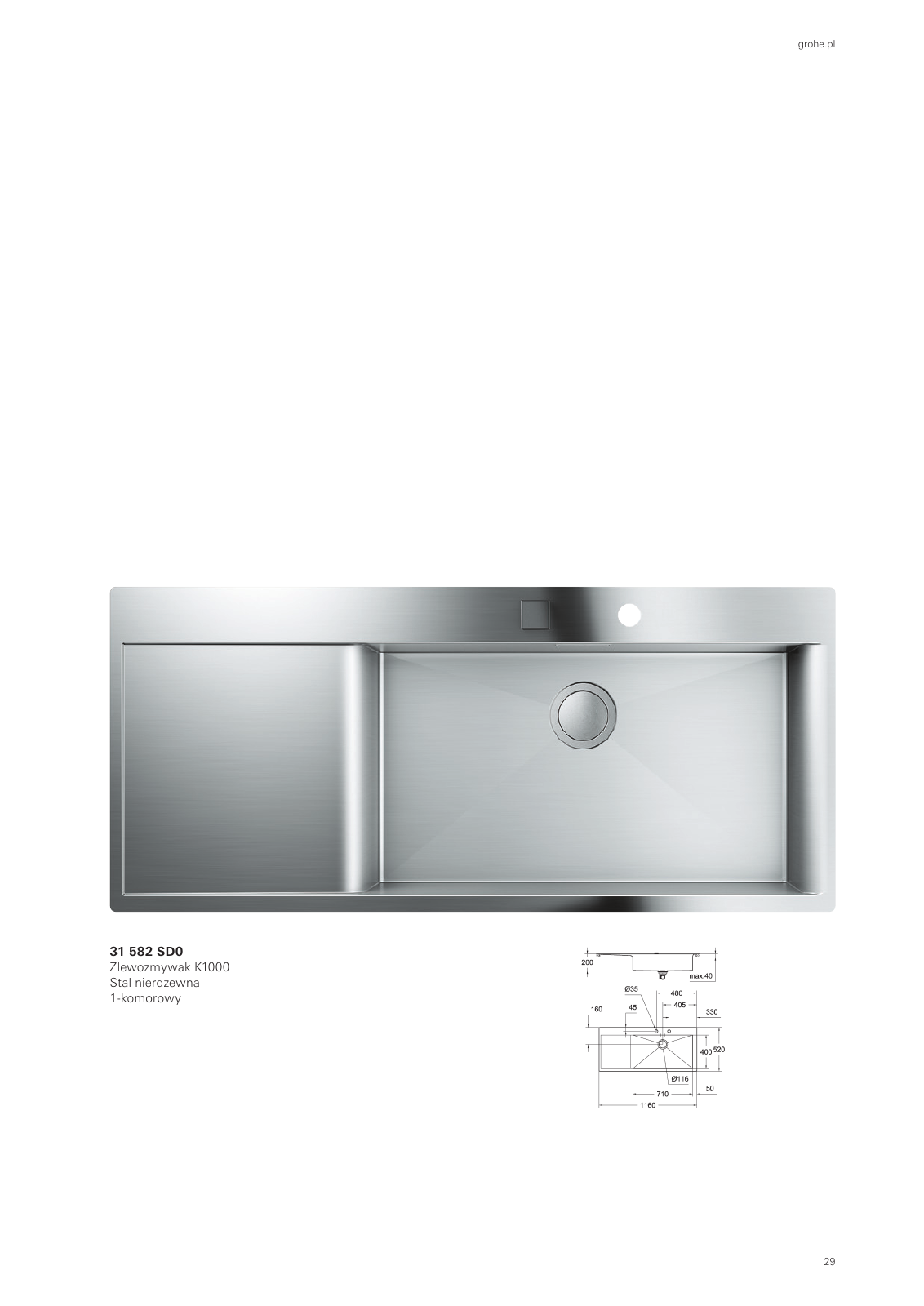 Vorschau Sinks-Brochure_pl-pl Seite 29