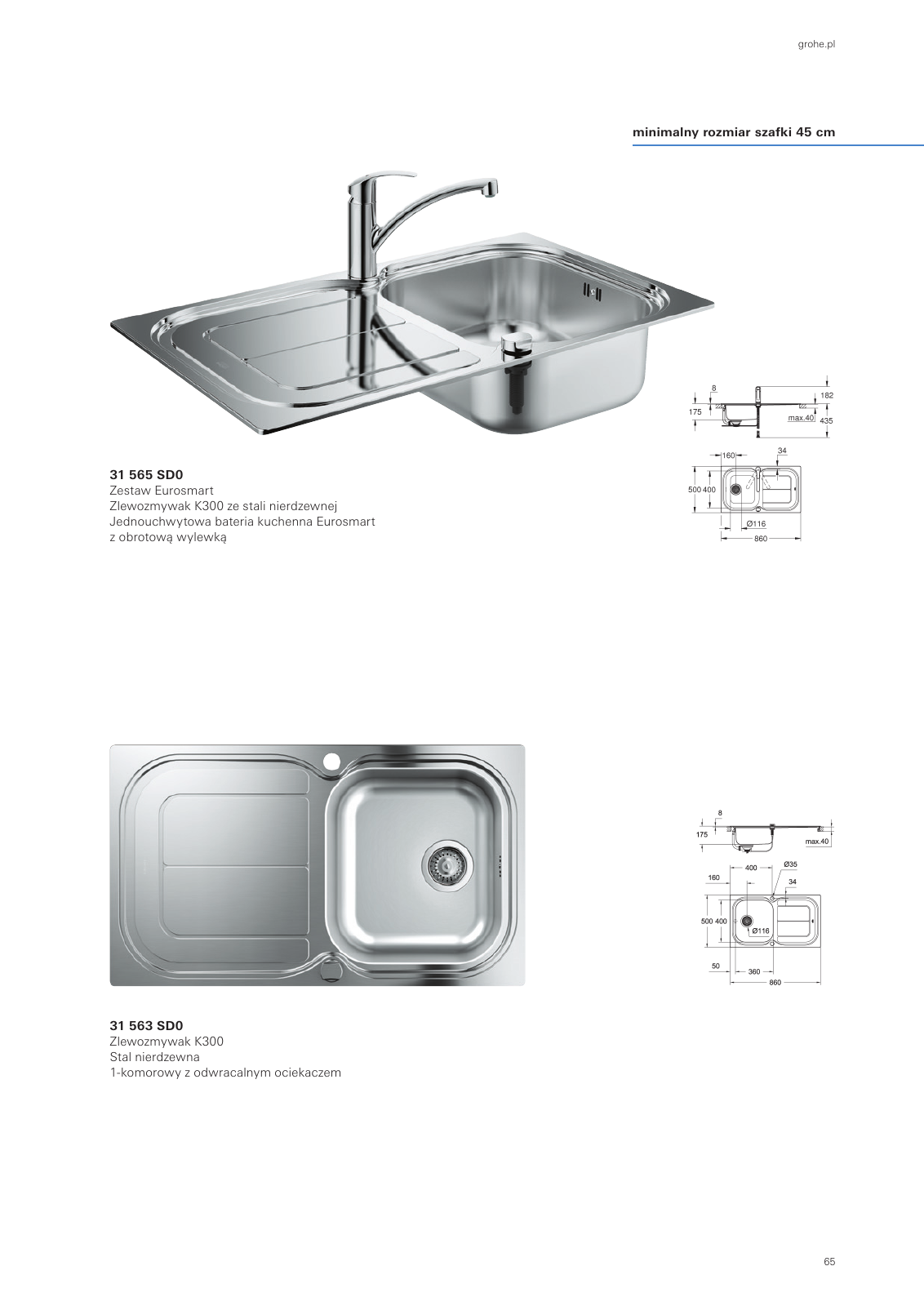 Vorschau Sinks-Brochure_pl-pl Seite 65