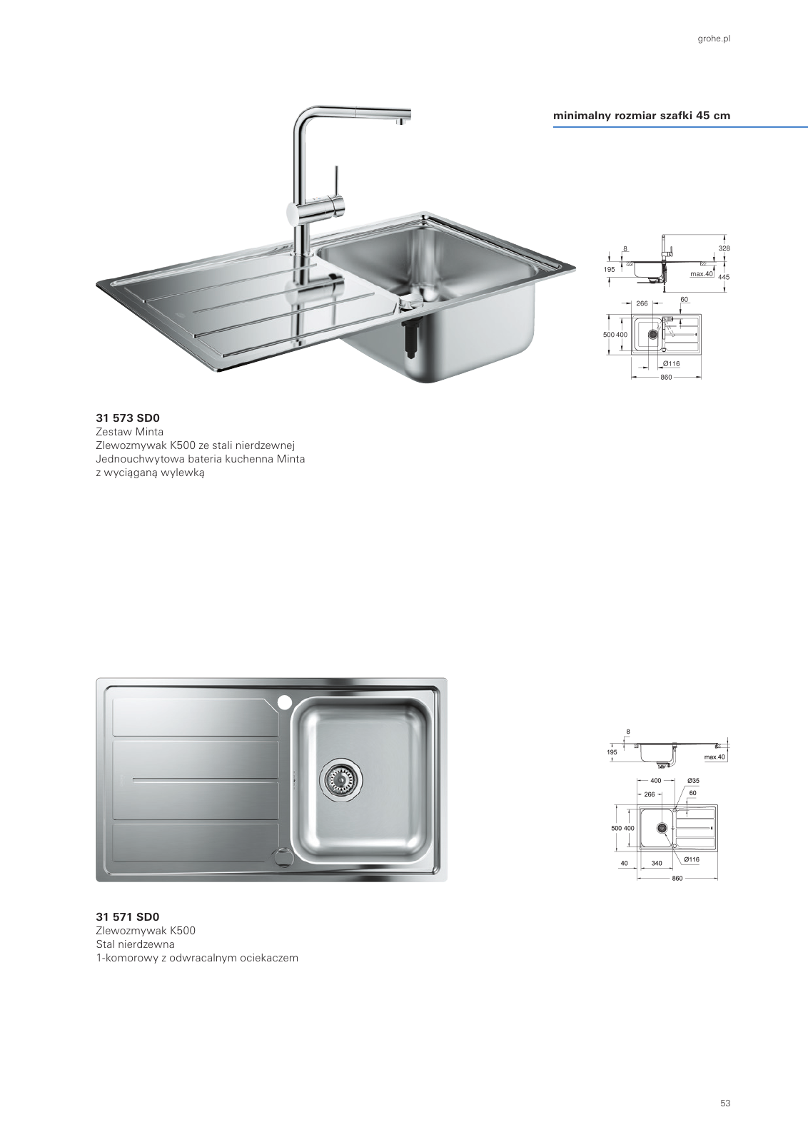 Vorschau Sinks-Brochure_pl-pl Seite 53