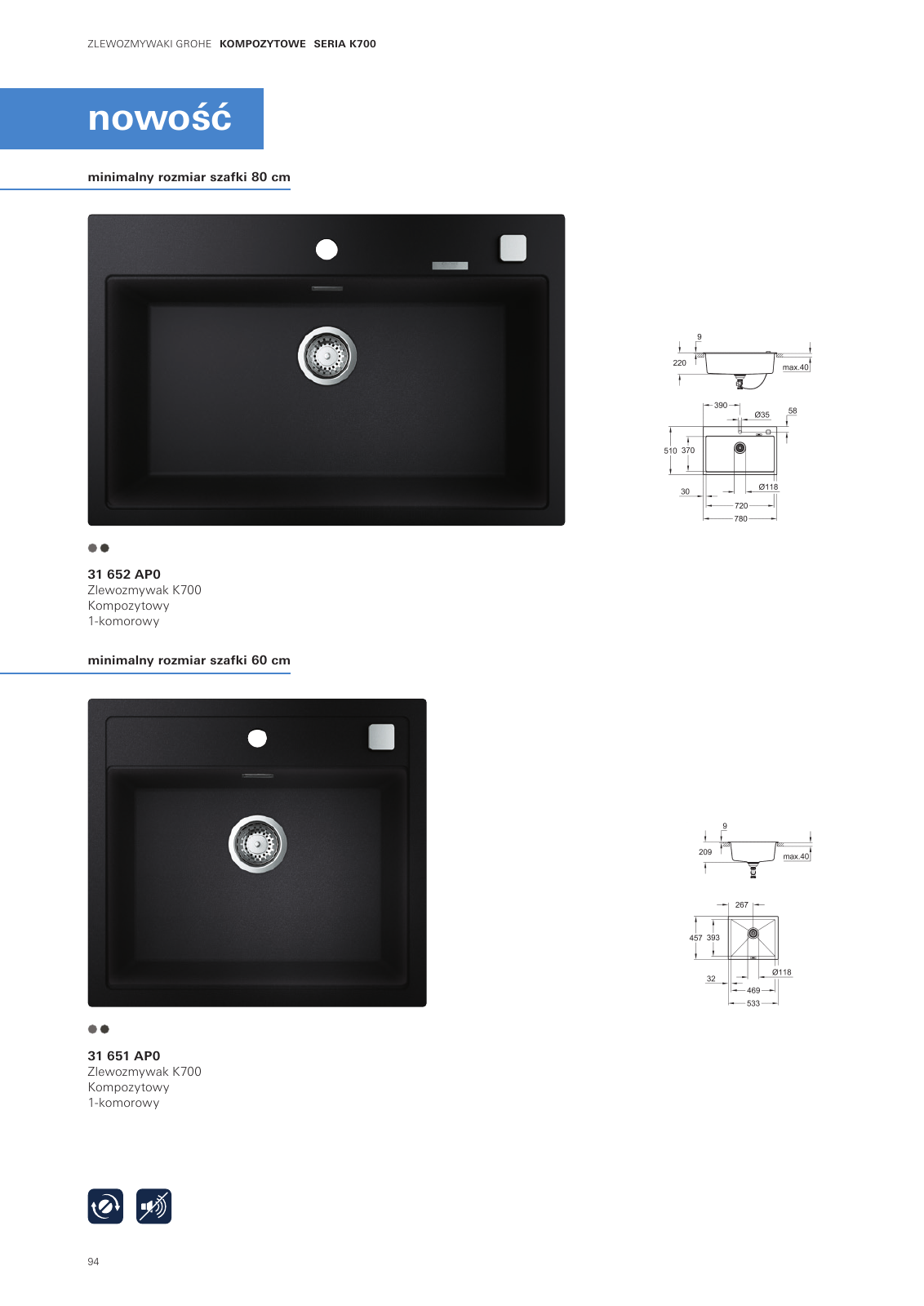 Vorschau Sinks-Brochure_pl-pl Seite 94