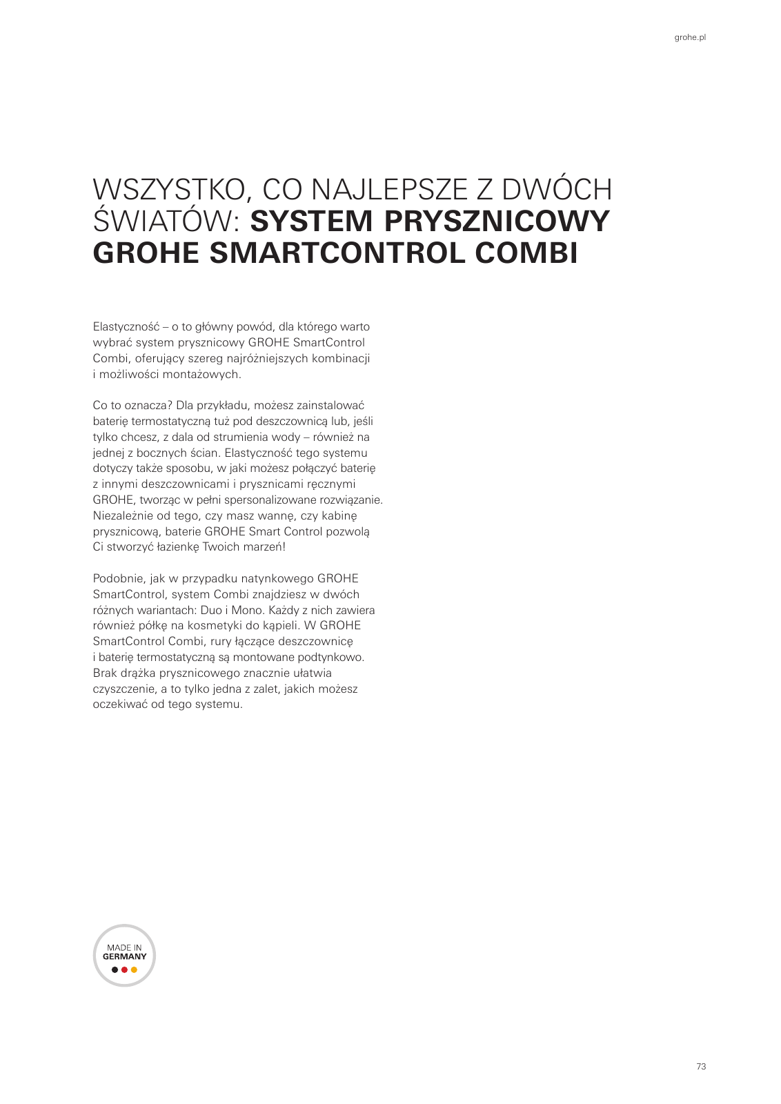 Vorschau SmartControl-Euphoria-G4-Brochure_pl-pl Seite 73